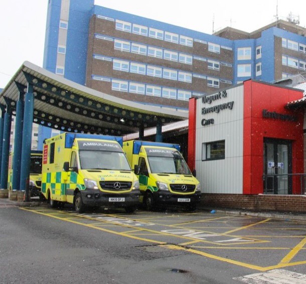 Smiling staff member